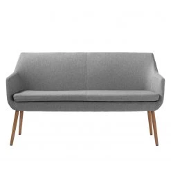 Mørteens Banquette Nicholas II - Granit -Bancs Soldes Boutique sofabank nicholas ii webstoff eiche massiv granit 4848048