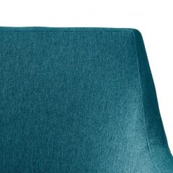 Mørteens Banquette Nicholas II - Bleu pétrole -Bancs Soldes Boutique sofabank nicholas ii webstoff eiche massiv petrol 4851532