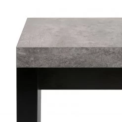 Temahome Banc Detroit - Imitation béton / Noir mat -Bancs Soldes Boutique temahome speisen 05 01 2017 4319024