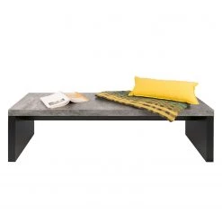 Temahome Banc Detroit - Imitation béton / Noir mat -Bancs Soldes Boutique temahome speisen 05 01 2017 4319044